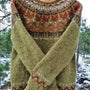 Luciana™ | Vintage Knit Jacquard Sweater