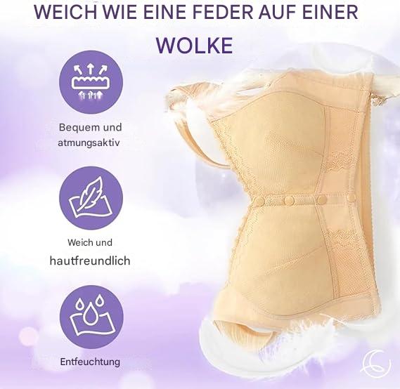 1+1 free | Cotton bra with front closure for seniors