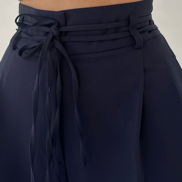 CELEST - WIDE LEG HIGH-RISE PANTS
