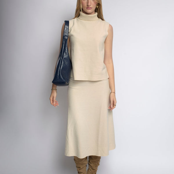 Scarlett Distressed Leather Tote
