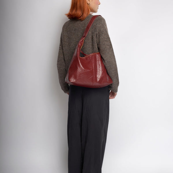 Scarlett Distressed Leather Tote