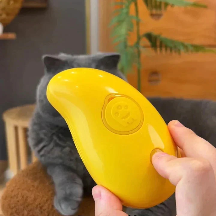 FurEase™ Steamy Cat Brush
