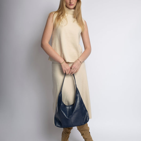 Scarlett Distressed Leather Tote