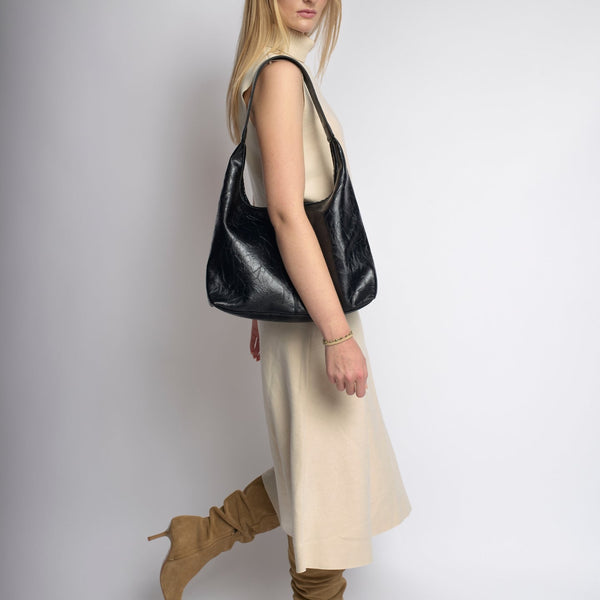 Scarlett Distressed Leather Tote