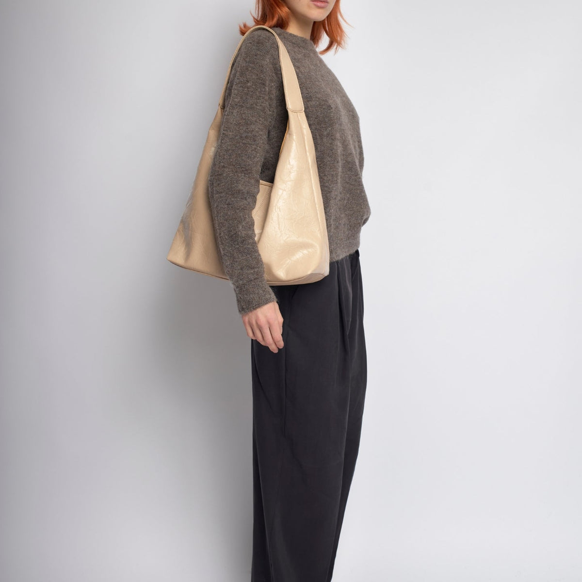Scarlett Distressed Leather Tote