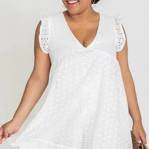 Brooke™ Lace Dress Romper