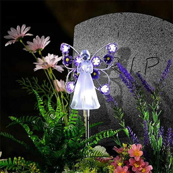 SolarGlow™ Solar Angel Light