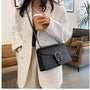 Fashion Print Leather Crossbody Bag – Women's Chain Strap Shoulder Bag