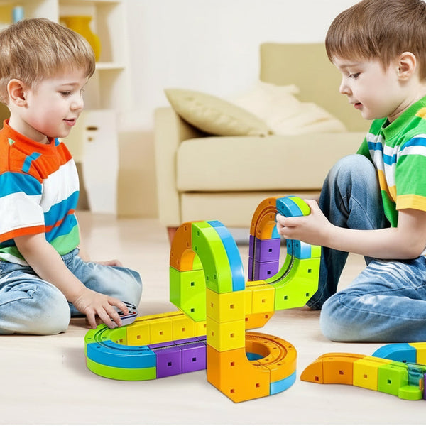 DIY Cube Track – Creative & Active – Creative DIY Train Track
