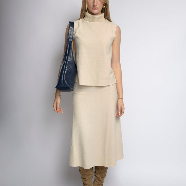 Scarlett Distressed Leather Tote