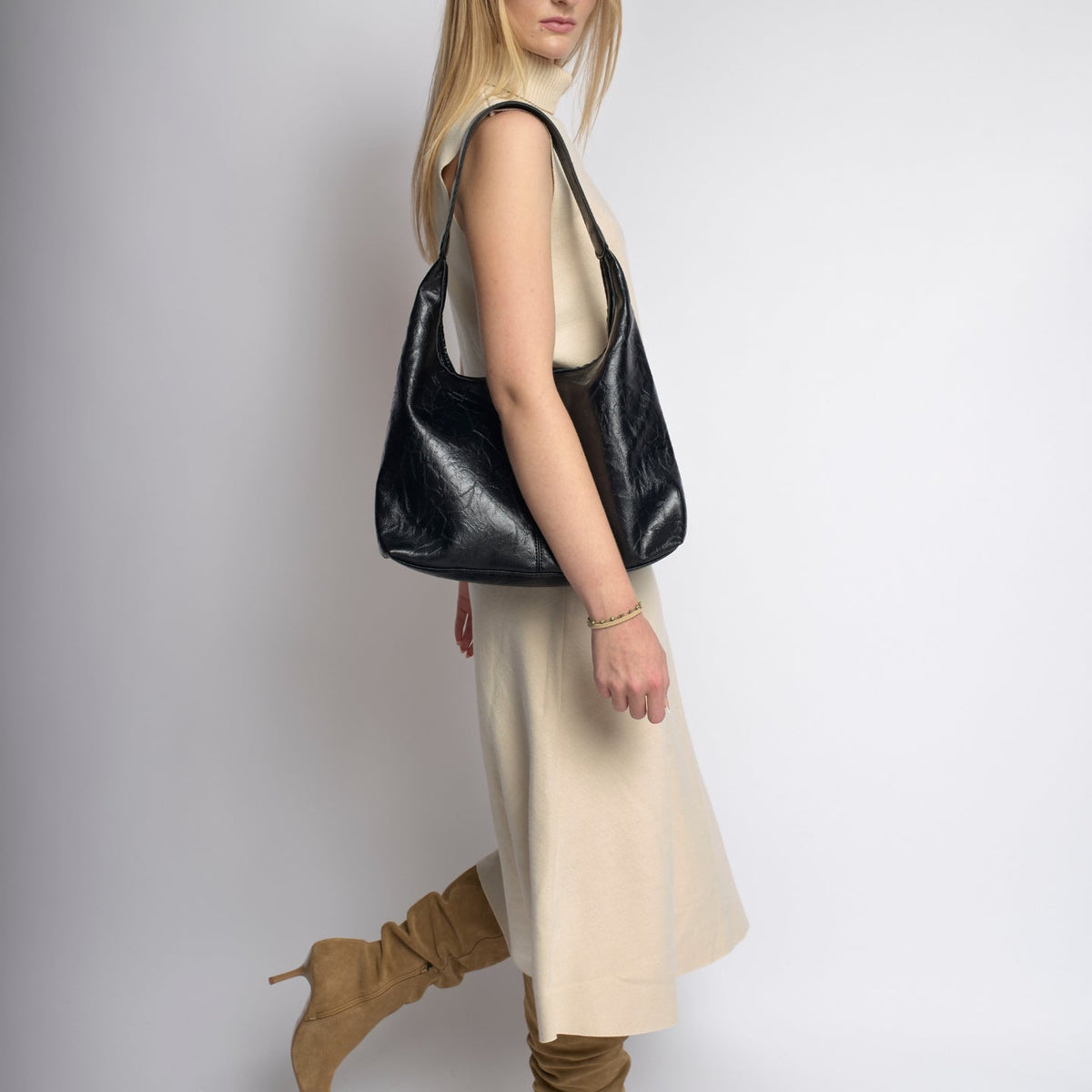 Scarlett Distressed Leather Tote