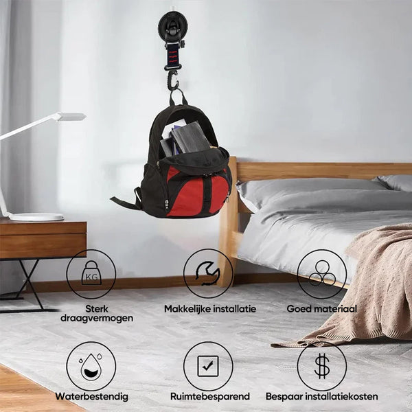 HoldMax™ Vacuum Suction Cup Hook