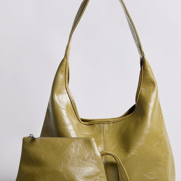 Scarlett Distressed Leather Tote