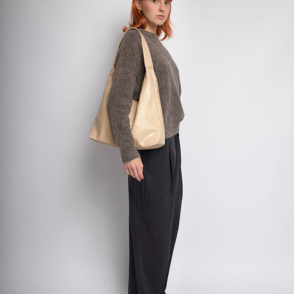 Scarlett Distressed Leather Tote