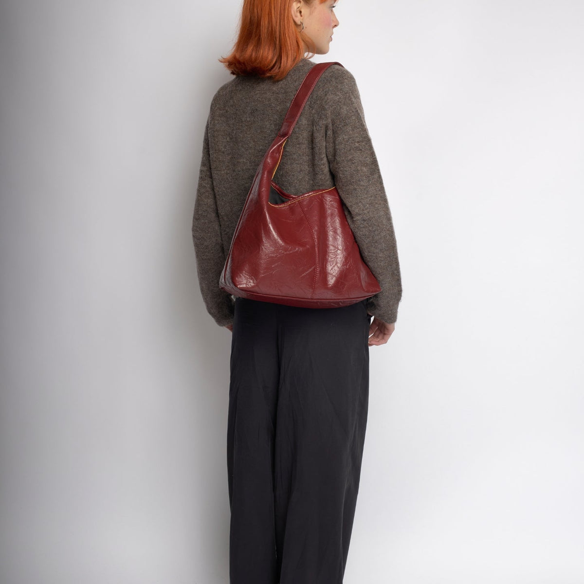 Scarlett Distressed Leather Tote