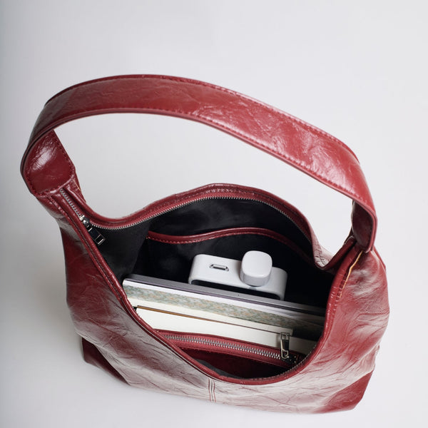 Scarlett Distressed Leather Tote
