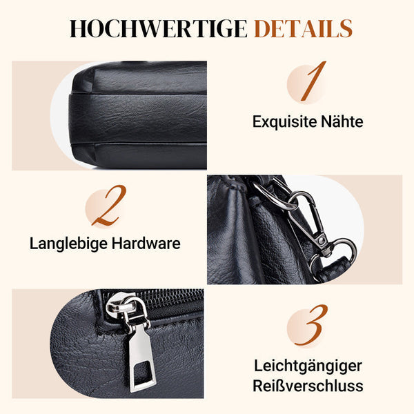 Natalie™ PU Leather Crossbody Bag