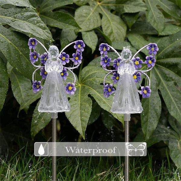 SolarGlow™ Solar Angel Light