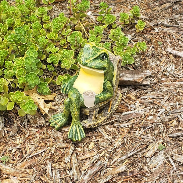 Glowing Garden Frog