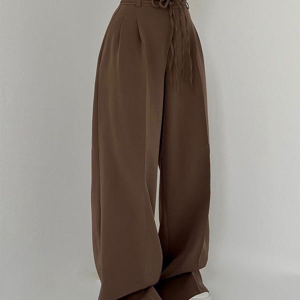 CELEST - WIDE LEG HIGH-RISE PANTS