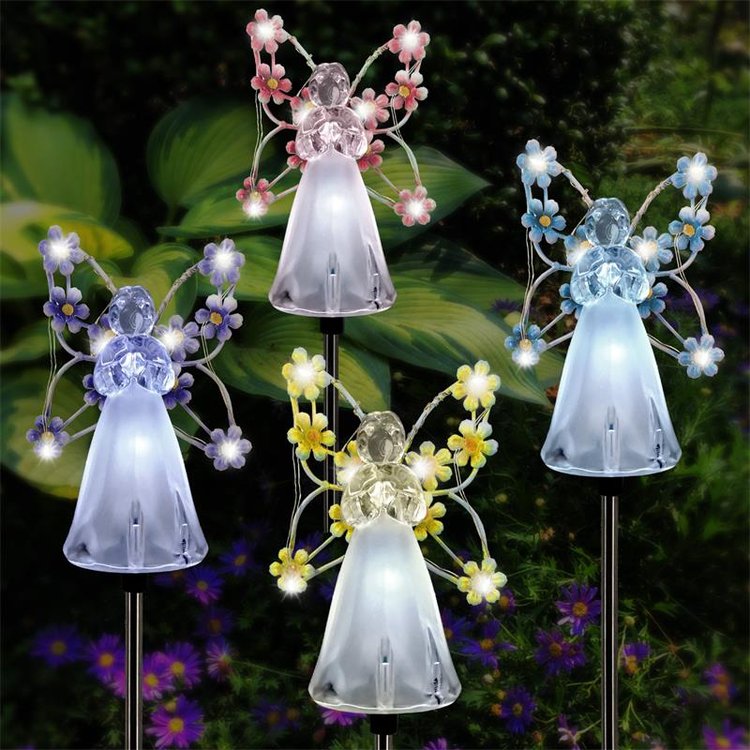 SolarGlow™ Solar Angel Light
