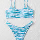  Blue and white strips