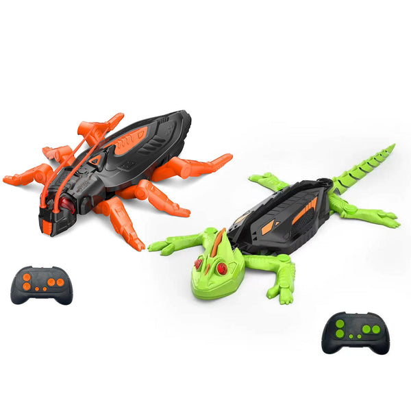 Adora Wall Crawler Gecko - LED RC Toy - 🎮 Easy to Control, Fun for Everyone!🦎