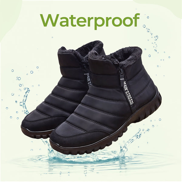 Thick Warm Cotton Zipper Shoes with Thick insole to keep your feet Warm & Comfortable
