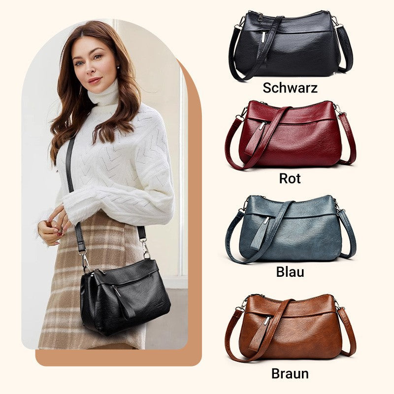 Natalie™ PU Leather Crossbody Bag