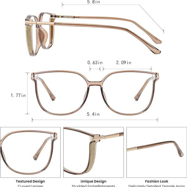 Hot Sale 49% OFF✨Women's Portable Fashion Anti-Blue Light Reading Glasses