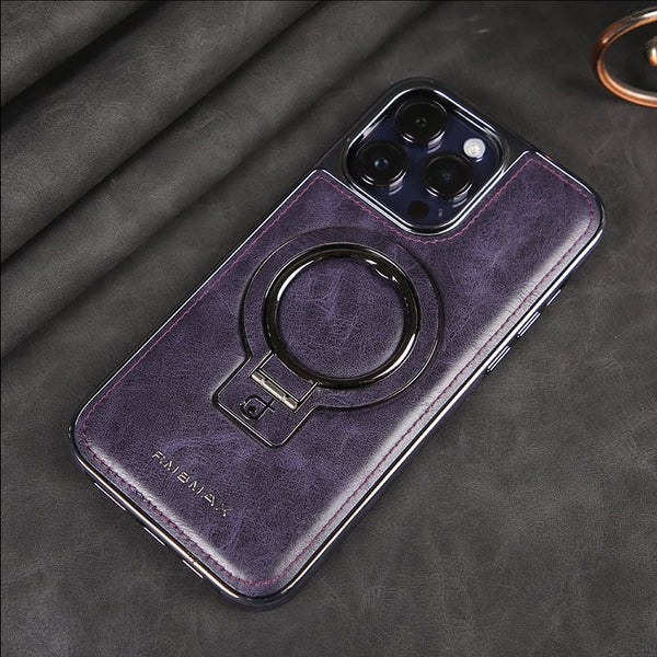 LeatherLux™ Luxury Leather iPhone Case