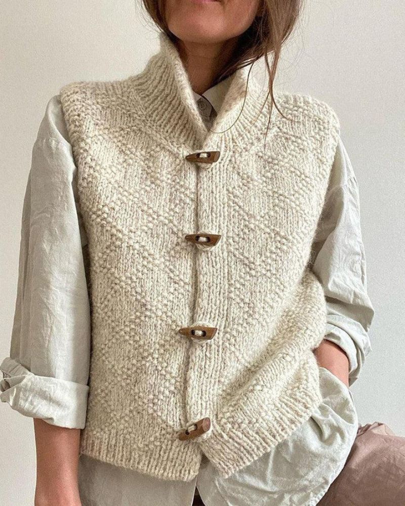 Aisling | Knit Vest | Soft Knit Fabric | Comfortable Fit