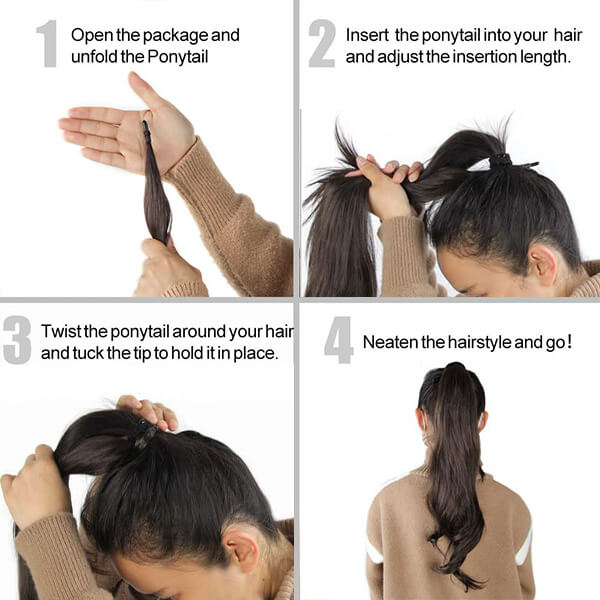 Alycia's Ponytail - Perfect Ponytail in Seconds!