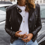 Aria | Leather Jacket | Tailored Fit