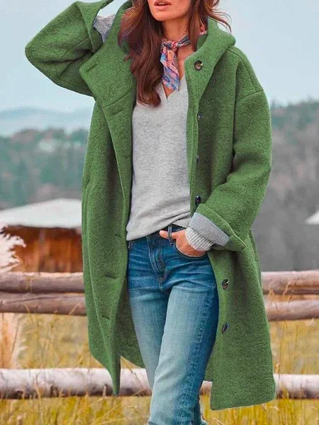 Aria Women's Classic Coat | Cozy Warmth, Timeless Design
