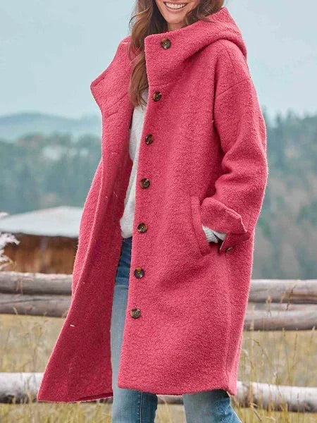 Aria Women's Classic Coat | Cozy Warmth, Timeless Design
