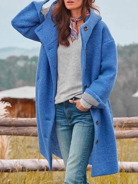 Aria Women's Classic Coat | Cozy Warmth, Timeless Design
