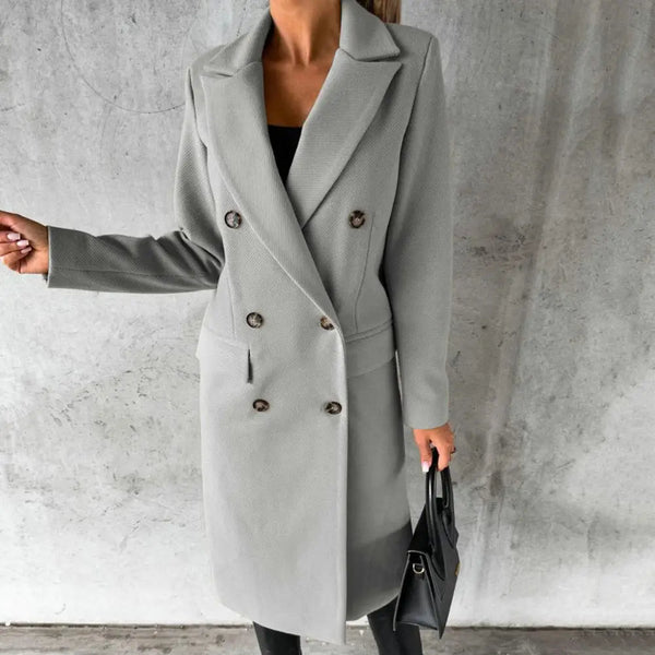 Aria | Trenchcoat | Long Winter Coat | Belted Warm Jacket
