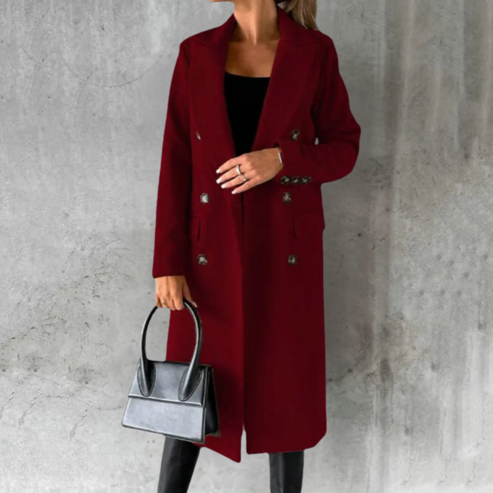 Aria | Trenchcoat | Long Winter Coat | Belted Warm Jacket