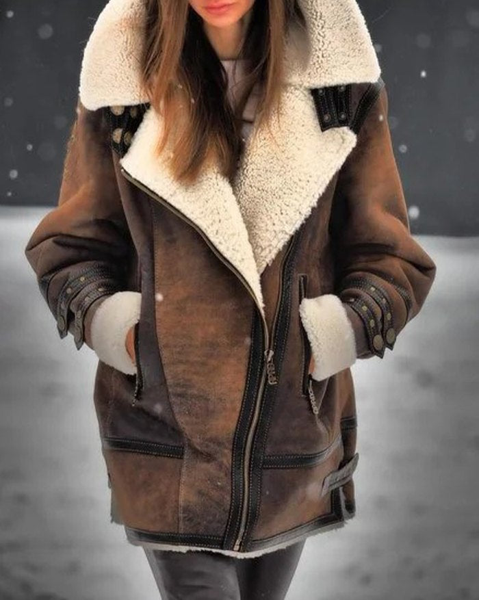 Ava Women's Winter Coat | Soft Cotton Lining | Warm & Stylish