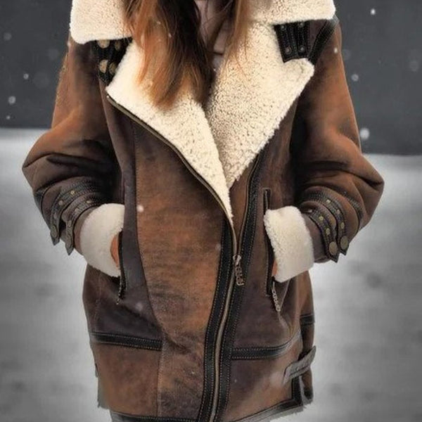 Ava Women's Winter Coat | Soft Cotton Lining | Warm & Stylish