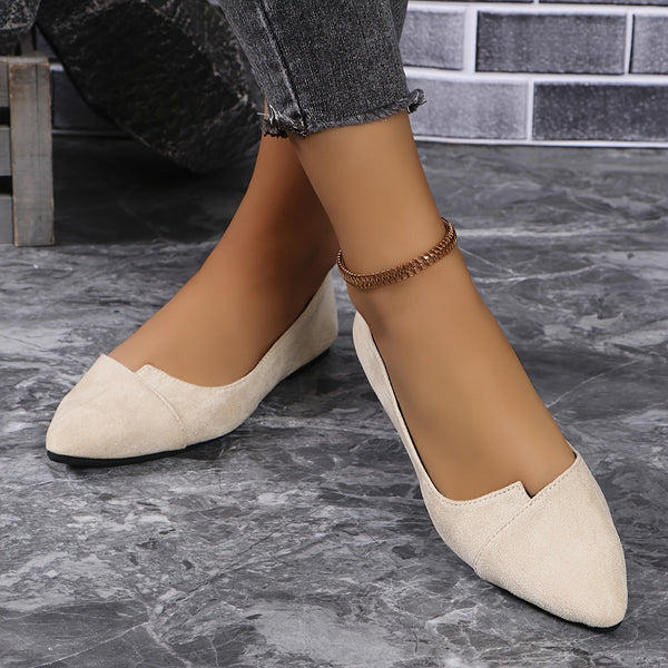 BellaGrace™ – Elegant Women's Ballerina Flats with Comfort Insole