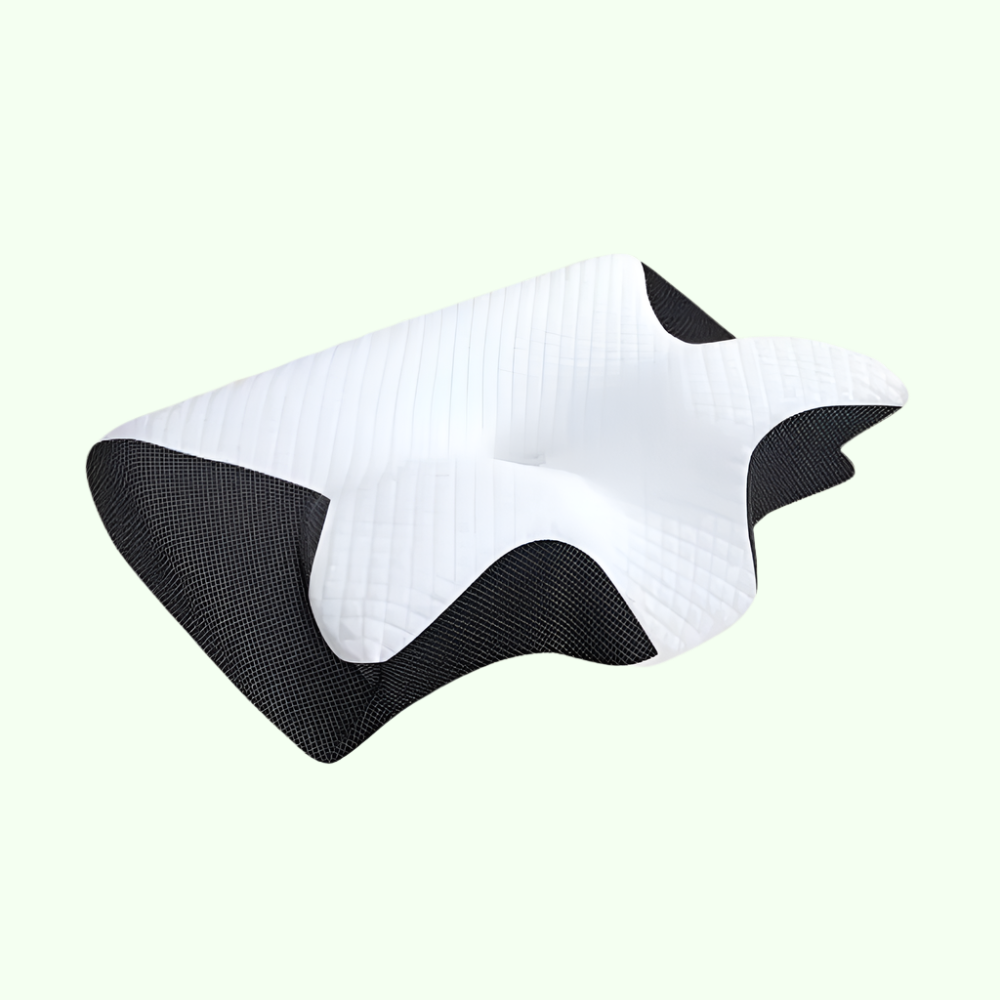 Ergonomic Butterfly Pillow – Memory Foam with Armrests for Side & Back Sleepers