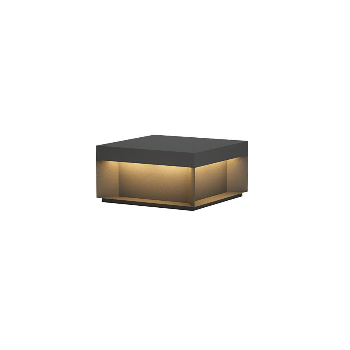 Outdoor post light with solar energy