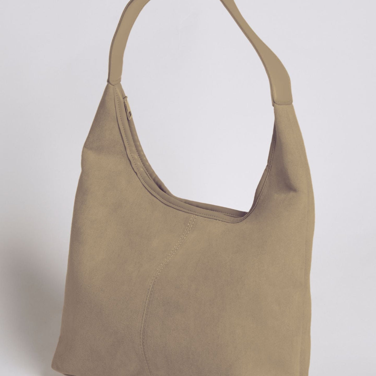 Suede Daily Leather Tote