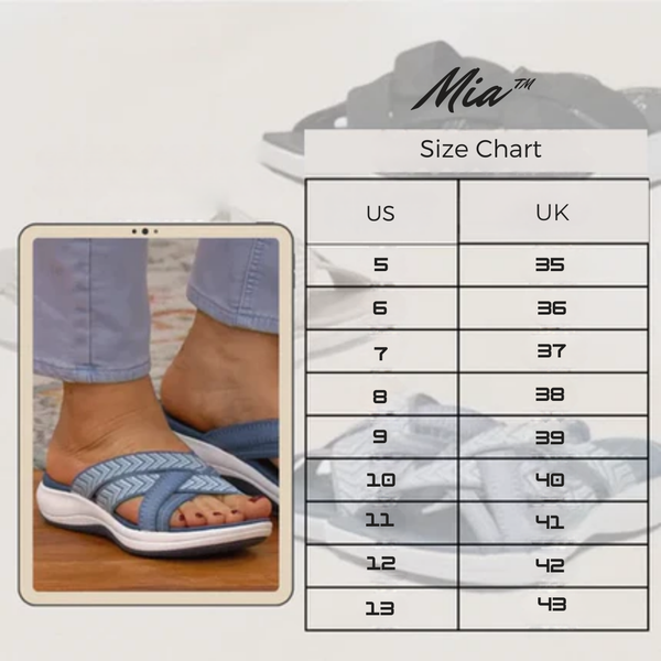 Mia™ | Elegant Breathable Orthopedic Sandals