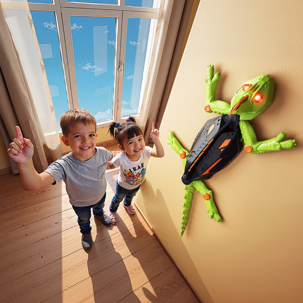 Adora Wall Crawler Gecko - LED RC Toy - 🎮 Easy to Control, Fun for Everyone!🦎