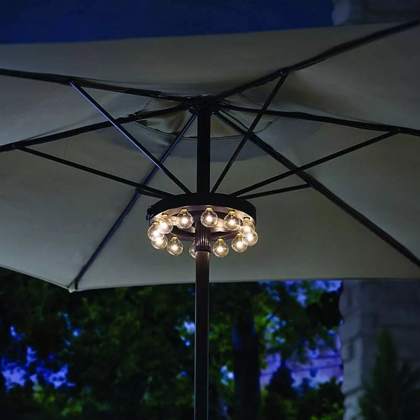 ShineShade™ | Elegant & Versatile Umbrella Lamp