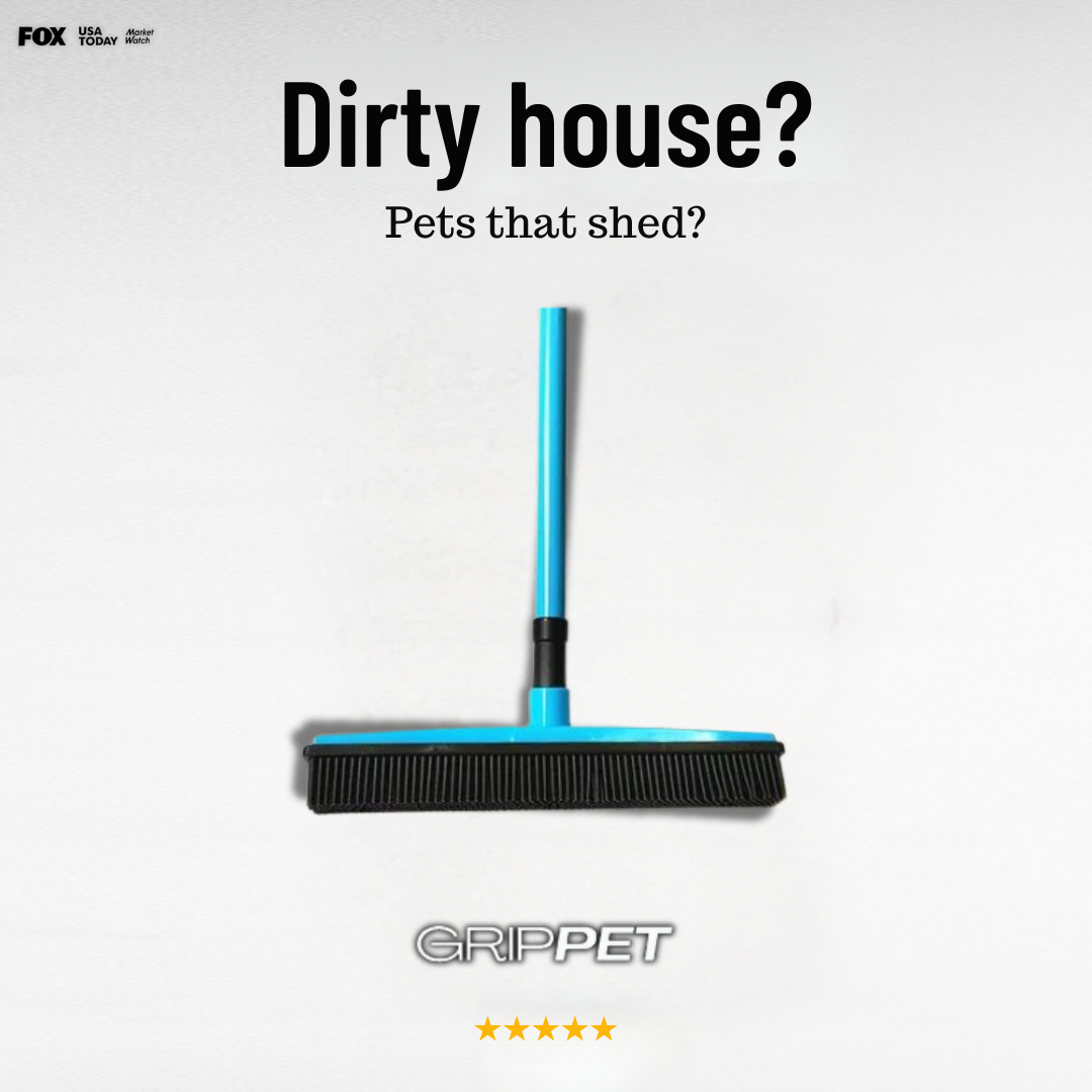 GripPet™ Pet Hair Broom