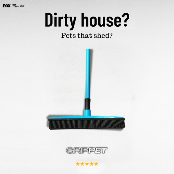 GripPet™ Pet Hair Broom